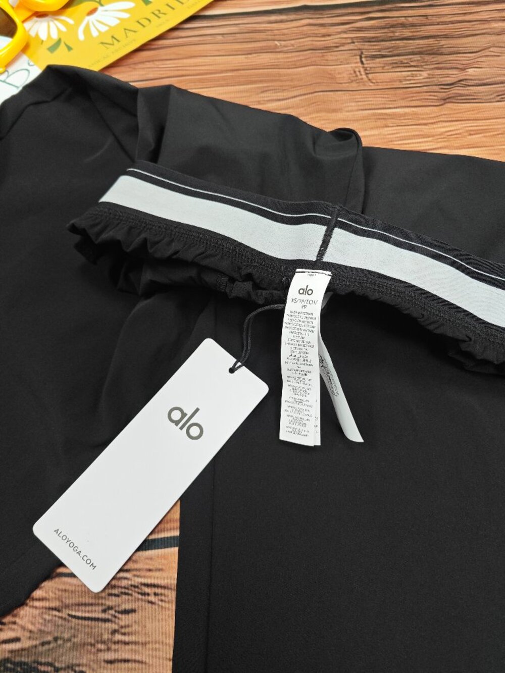 🔥 NWT Alo Yoga (Regular) Women's Suit Up Trouser Black🌟Office/Leisure/Sports - Picture 5 of 9